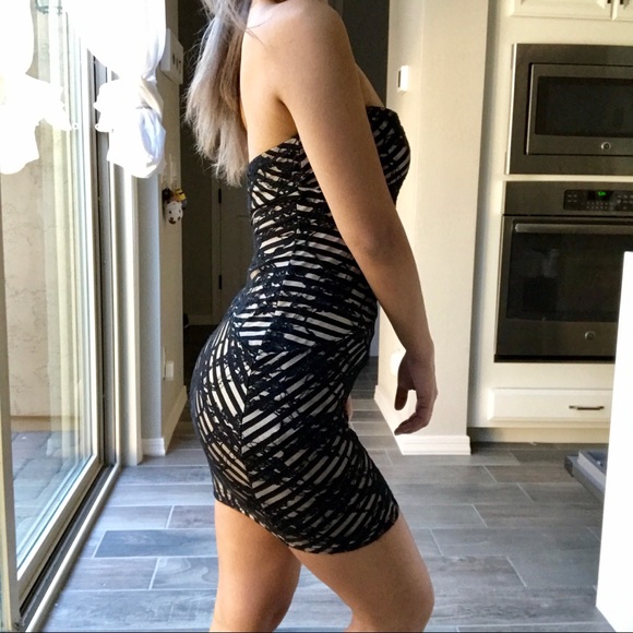 Strapless Going Out Lace Dress from Forever 21 - Picture 3 of 3